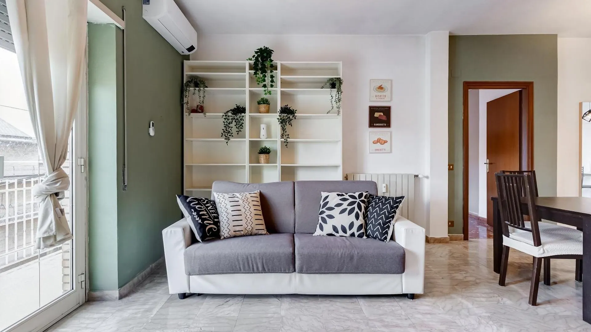Near Metro A - Modern Boho Style Apartment Roma